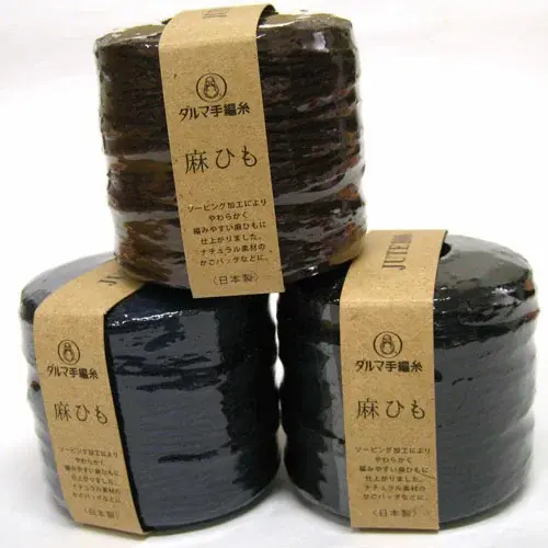 ダルマ毛糸（横田）麻ひも - 画像1