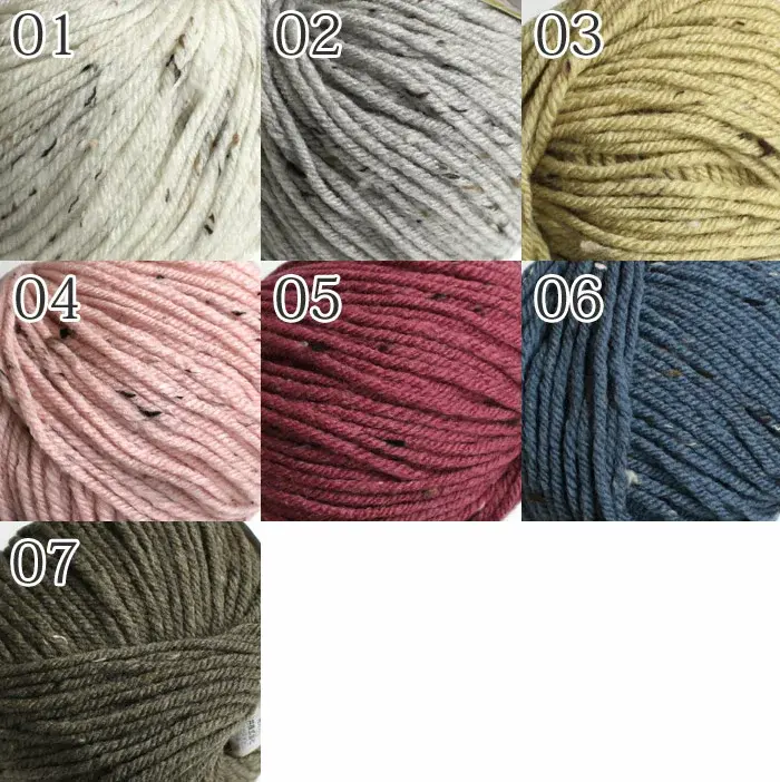 パパチャツイード ウールブレンド Papatya Tweed Wool Blend 毛糸 3