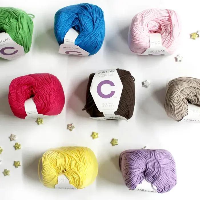 Knit Wit YARN LAB Cookie Cotton クッキーコットン - 画像1